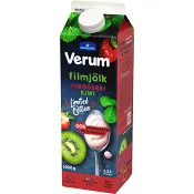 Filmjölk Jordgubb Kiwi 3,5% 1000g Verum®.