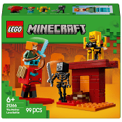 LEGo Minecraft Lavastriden i Nether 21266.