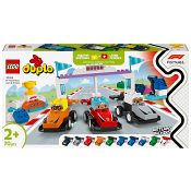 LEGO Duplo F1 Team - racerbilar och förarer 10445.