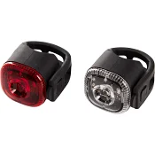 Cykelbelysning röd/vit Rawlink.
