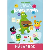 Draken och känslorna målarbok.