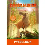 Dinosaurier pysselbok : med klistermärken.