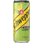 Läsk Lemon Zero 33cl Schweppes.