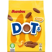 Chokladpåse DOTs Apelsin 120g Marabou.
