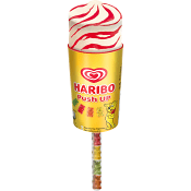 Glasspinne Push up 1-p Haribo.