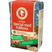 Vetemjöl Special Fullkorn 2kg Kungsörnen.