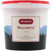 Hallonsylt Lättsockrad 1,5kg Hälsingesylt.