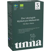 Mjölkdryck eko 1år 600g Unna.
