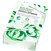 Bomullspinnar 200-p ICA Hjärtat EKO.