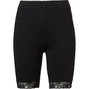 Cykelbyxa med spets Svart L ICA I love eco.