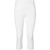 Capritights med spets Vit M ICA I love eco.