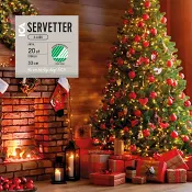 Servett 33cm Xmas tree ICA.
