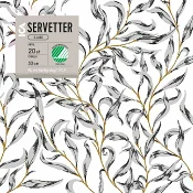 Servett 33cm Branch.