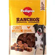Hundgodis Cubes Chicken 70g Pedigree.