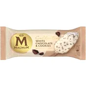 Glasspinne White chocolate &amp; cookies 1-p Magnum.