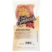 Fullkornsbaguette med Skinka och Ost 170g Italsandwich.