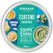 Tzatziki Avokado 200g Fontana.