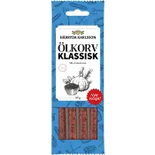 Ölkorv Klassisk 80g Härryda Karlsson.