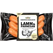 Grillkorv Lamm &amp; Parmesan 300g Härryda Karlsson.