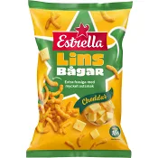 Linsbågar Cheddar 150g Estrella.