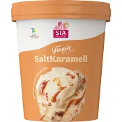 Gräddglass Vår finaste Salt karamell 500ml SIA GLASS.