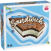 Glass Sandwich laktosfri 6-p SIA Glass.