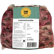 Lammentrecôte Färsk ca 560g Hacksta Köttdisk.