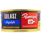 Engelsk Gulasch Konserverad Fläsk 300g Pamapol.