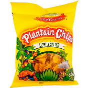 Bananchips Lättsaltade 85g Tropical Gourmet.