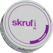 Portionssnus Vit Tranbär 21,6g Skruf.