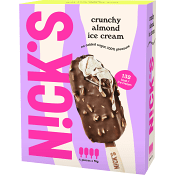 Glasspinne Crunchy almond 4-p Nick´s.