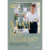 Mat med guldkant.