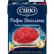 Finkrossade tomater 390g Cirio.