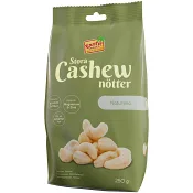 Cashewnötter Naturella Stora 250g Exotic Snacks.