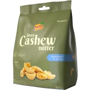 Cashewnötter S/O 400g Exotic Snacks.