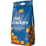 Rissnacks Hot Crackers 120g Exotic Snacks.