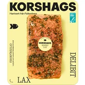 Laxfilé Färsk Gravad bit 300g Miljömärkt Korshags.