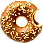 Donut Nutzilla 71g Donut Worry Be Happy.