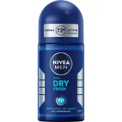 Deodorant Roll On 72h Dry Fresh Long 50ml Nivea Men.