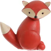 Räv 11,5cm röd Festive.
