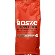 Kattmat Torrfoder Nöt &amp; Kyckling 2kg ICA Basic.
