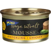Kattmat Mousse Kyckling 85g Mjau Noga Utvalt.