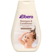 Schampo&amp;Balsam 200ml Libero.