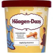 Glass Churros &amp; cinnamon 420ml Häagen Dazs.