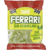 Godispåse Ferrari Sur Citron/Lime 120g Toms.