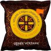 Snacks Vegan Crispy Linspuffar Jordnöt &amp; Havssalt 60g Renée Voltaire.