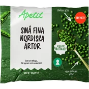 Små fina nordiska ärtor 250g Apetit.