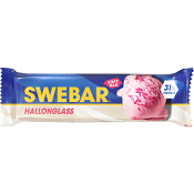 Proteinbar Hallonglass 55g Swebar.