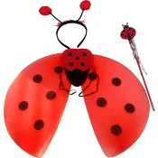 Halloweendräkt nyckelpiga Festive.