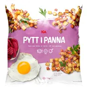 Pytt i panna 1kg ICA.